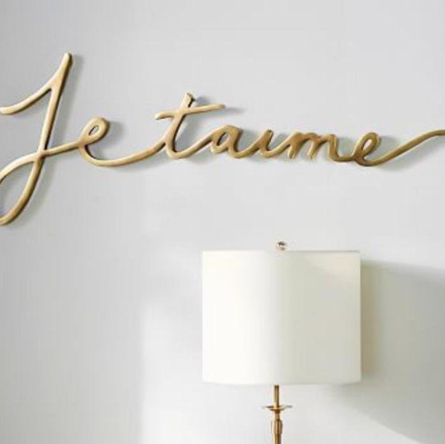 Je t’aime Sculptural Art