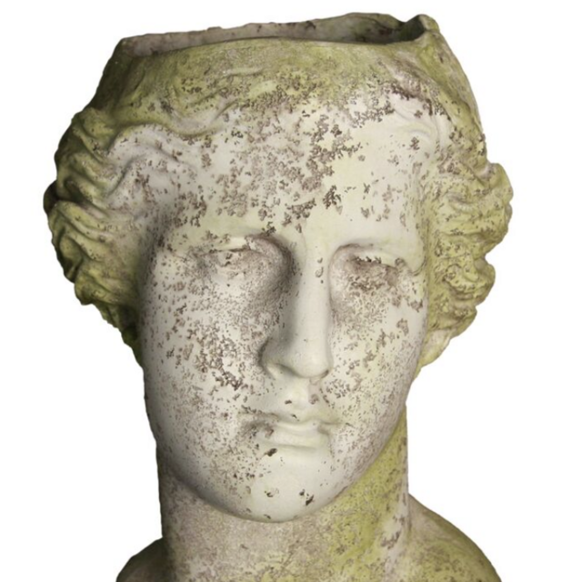 14" Venus Head Planter