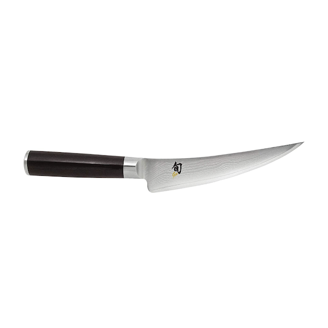 Shun Cutlery Classic Boning & Fillet Knife 6”, Easily Glides Through Meat and Fish, Authentic, Handcrafted Japanese Boning, Fillet and Trimming Knife