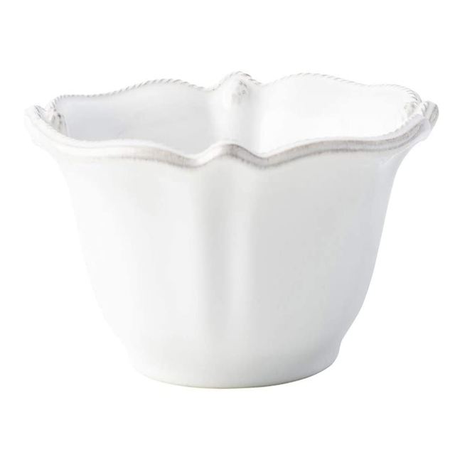 Juliska Berry & Thread Whitewash Cereal/Ice Cream Bowl