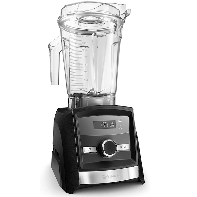 Vitamix A3300 Ascent Series Smart Blender, Professional-Grade, 64 oz. Low-Profile Container, Black