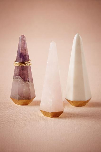 Gold-Dipped Ring Holder