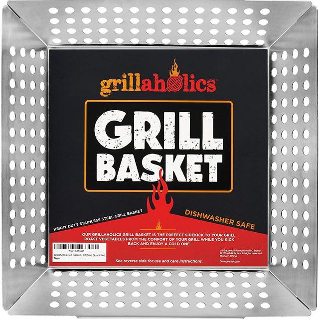 Grillaholics Heavy Duty Grill Basket