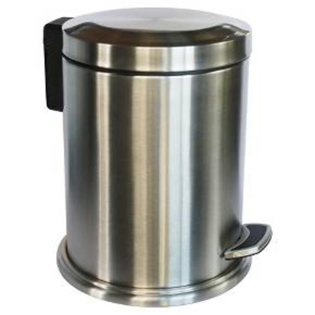 Product description page - Threshold™ Wastebasket - Brushed Nickel Stepcan