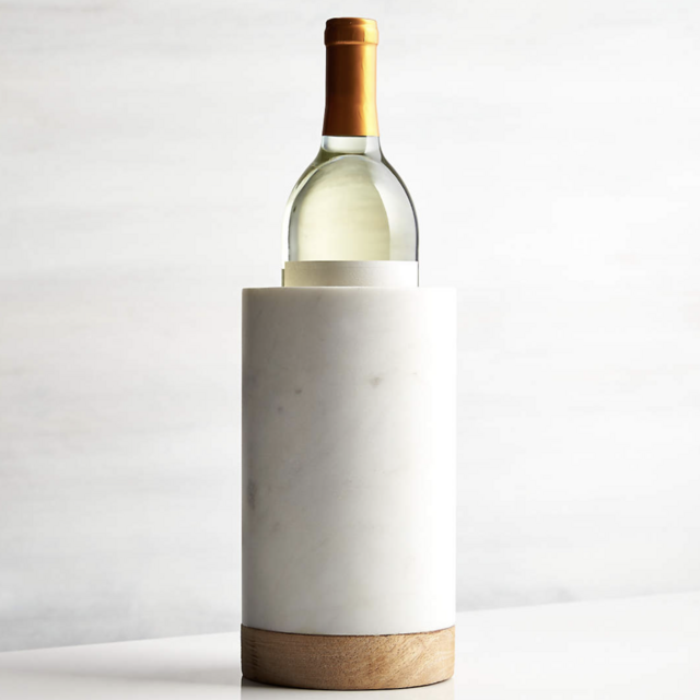 Wood Marble Wine Cooler