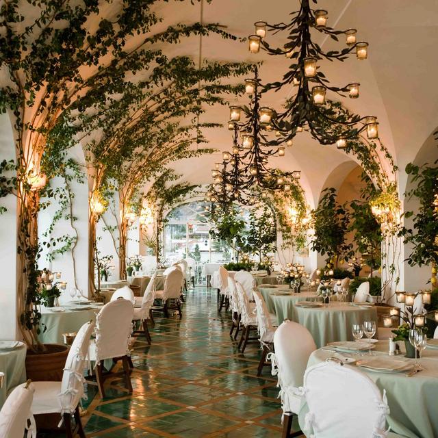 Dinner at La Sponda Le Sirenuse in Positano