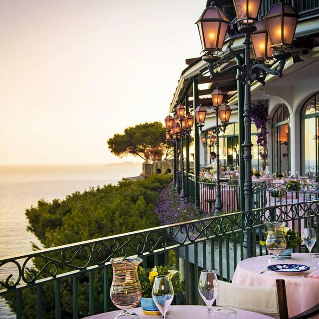 Dinner at Zass in Positano