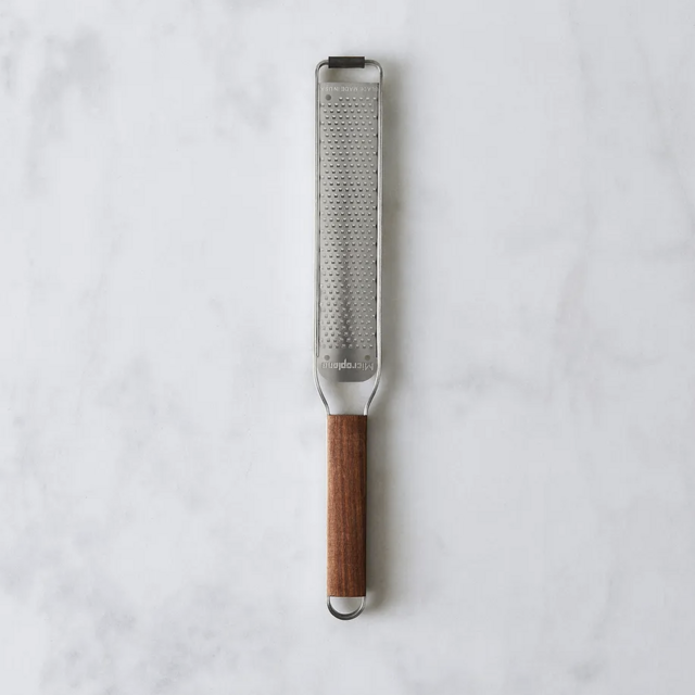 Microplane Master Series Rasp Zester with Walnut Handle