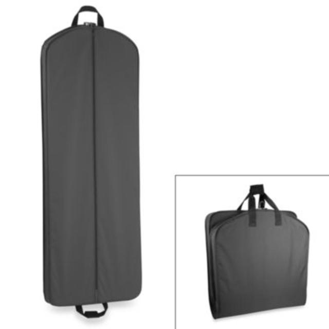 WallyBags® 60-Inch Gown Length Garment Bag in Black