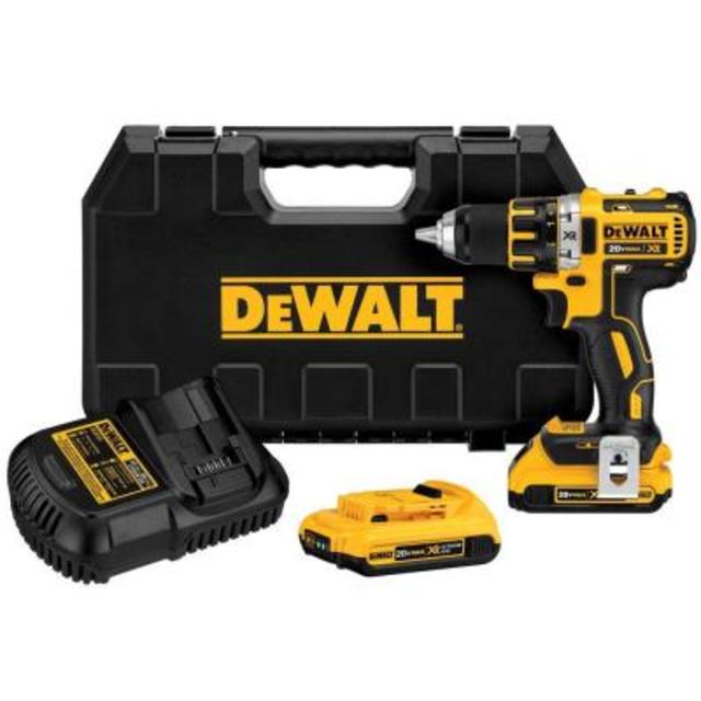 20-Volt Li-Ion Cordless Brushless Compact Drill