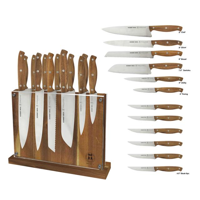 Schmidt Brothers® Acacian 13-Piece Knife Block Set