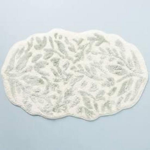 Lucia Bath Mat (Small, Mint)