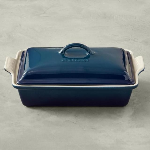 Le Creuset Heritage Stoneware Rectangular Covered Casserole (Agave)