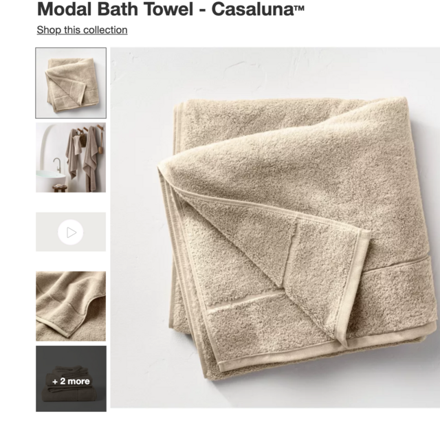 Modal Bath Towel - Casaluna™