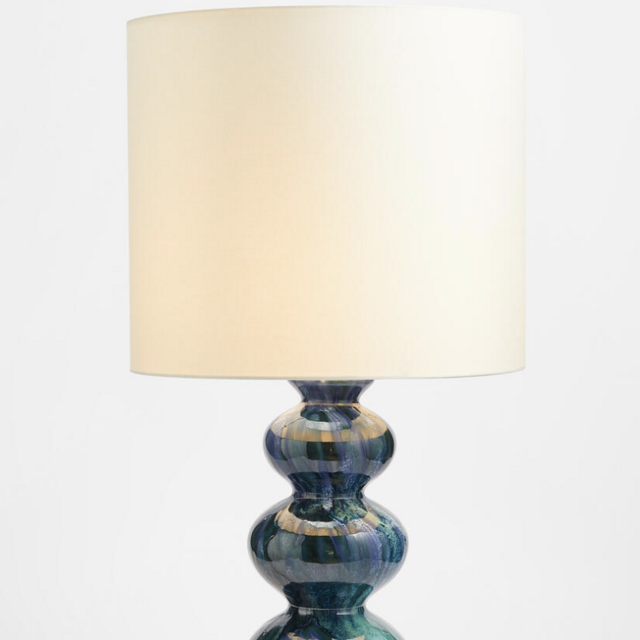 Frome Table Lamp, Azure