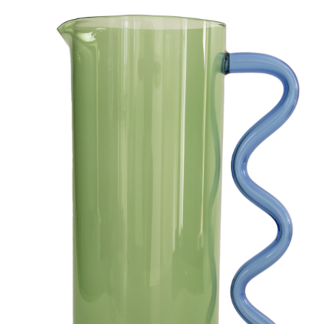 Wave Glass Pitcher
