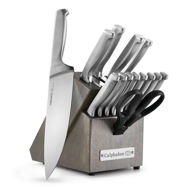 Calphalon Classic Self-Sharpening Stainless Steel 15-piece Knife Block Set