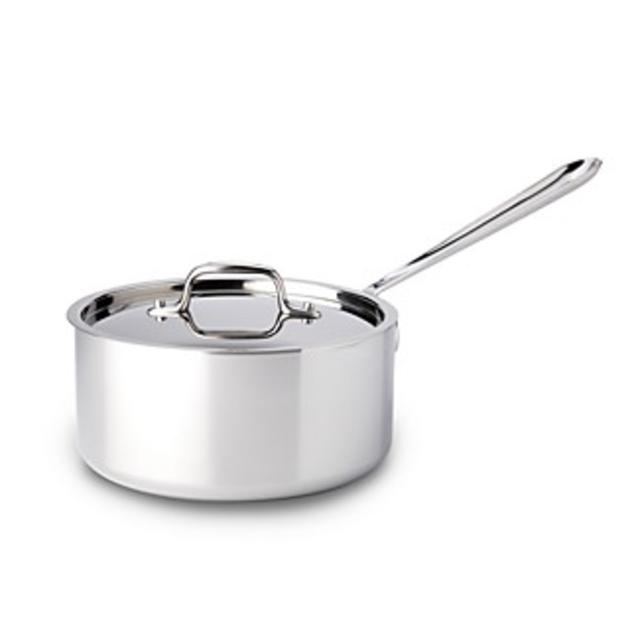 All-CladStainless Steel 3 Quart Sauce Pan with Lid