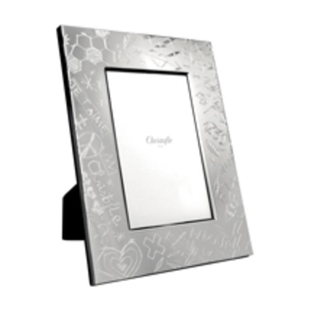Silver Plated Picture framegraffiti