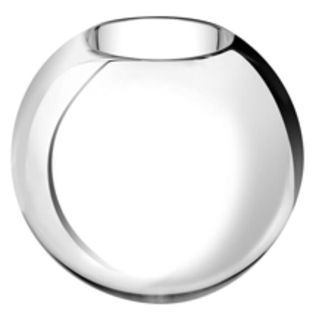 Metallized Glass Vase, Largeuni