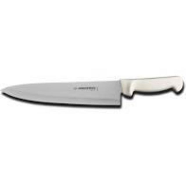 Dexter Russell Cutlery 31601-We-1 Dexter Russell P94802 Basics 10" Cooks Knife w/White Handle
