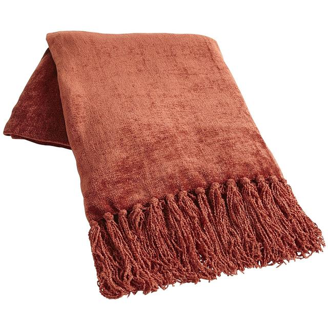 Chenille Throw - Clay