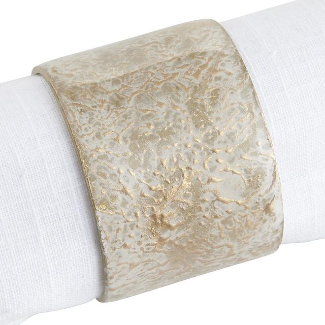 Foiled Marble Napkin Ring
