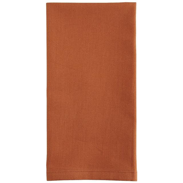 Twill Napkin - Rust