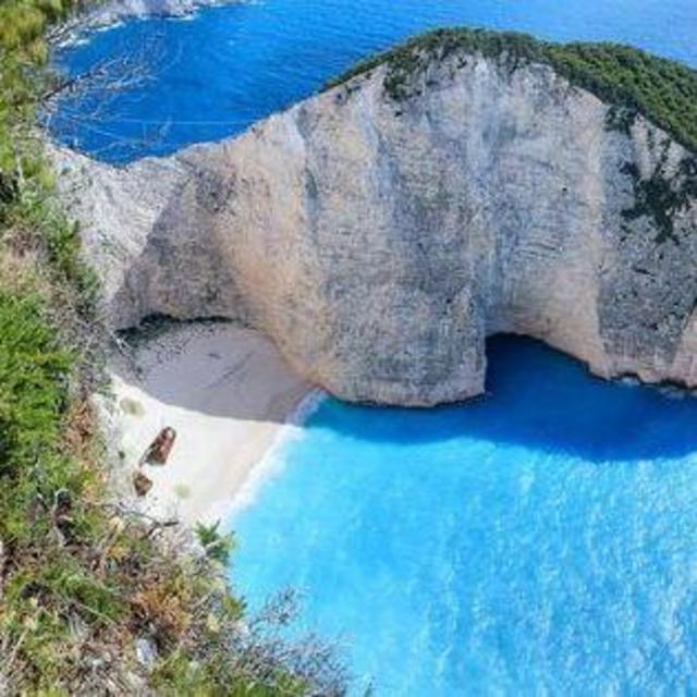 Private boat trip to Shipwreck beach on Zakynthos, Greece