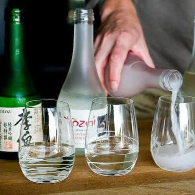 Sake tasting