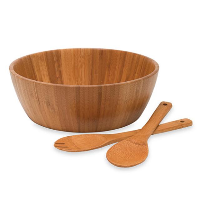 Wooden Salad Set
