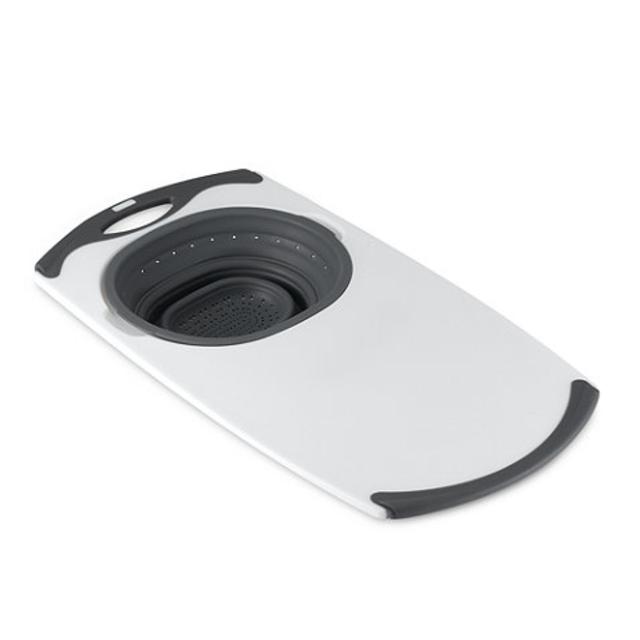 Collapsible Strainer Cutting Board
