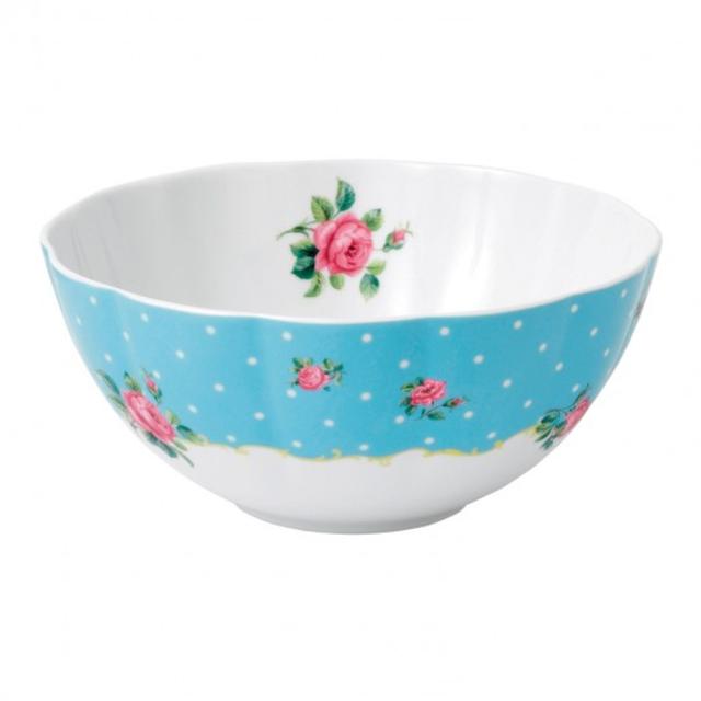 Polka Blue Baking Bliss 2qt Mixing Bowl