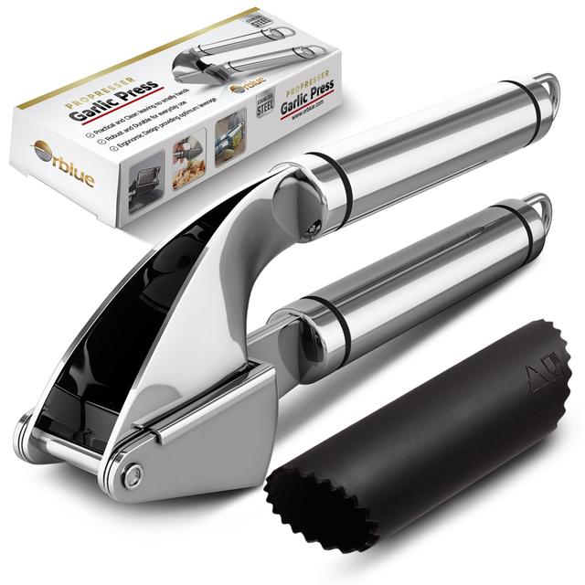 ORBLUE Propresser Stainless Steel Kitchen Garlic Press