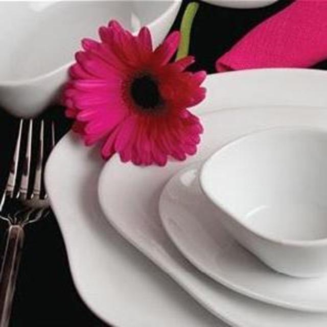 'Organic' Fine Porcelain Dinnerware by Orion's Table