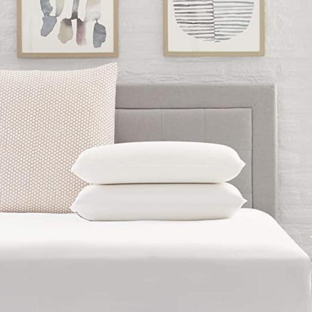 Comfort Revolution Standard Memory Foam Twin Pack Pillow, 2 Count (Pack of 1), White
