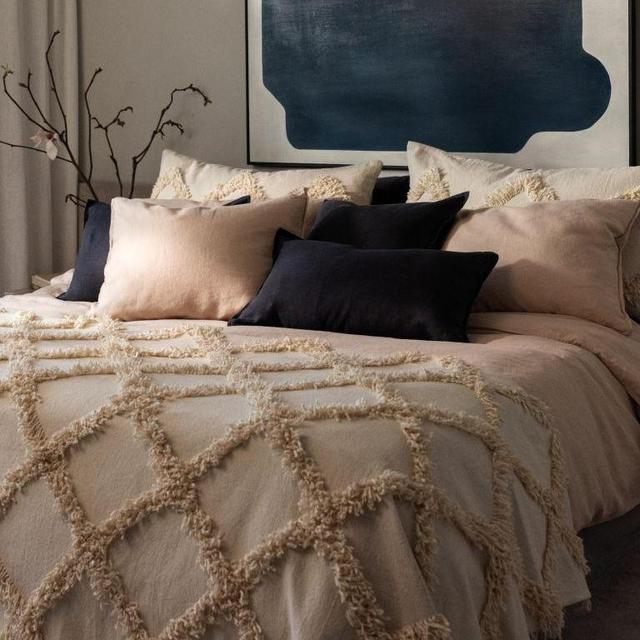 Cotton Canvas Bedspread
