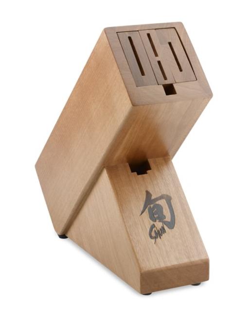 Shun 5-Slot Modular Knife Block, Cherry Wood