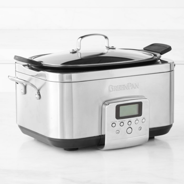 GreenPan™ Premiere Stainless-Steel Slow Cooker