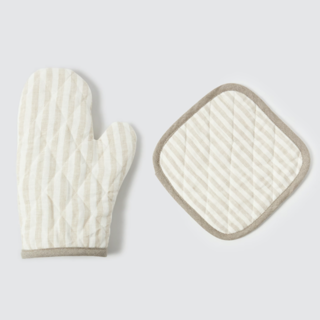 Linen Pot Holder Set