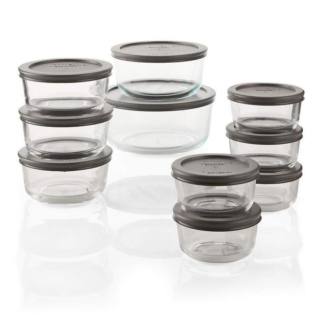 Pyrex 20-Piece Glass Food Storage Set