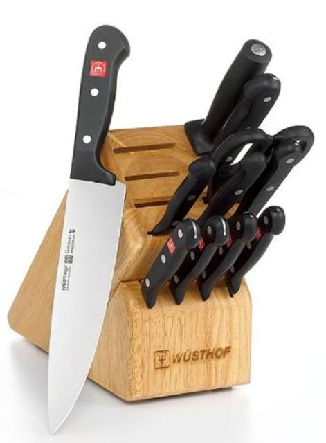Wusthof Gourmet 12-Piece Knife Set with Block # 9312-1
