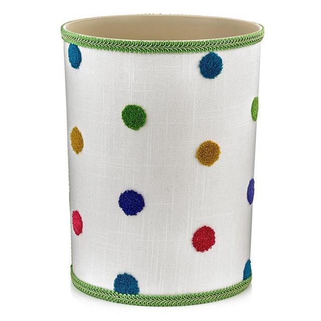 Fiesta Green Puff Wastebasket