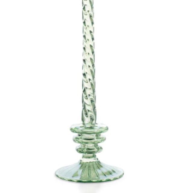Thebes Glass Candlestick