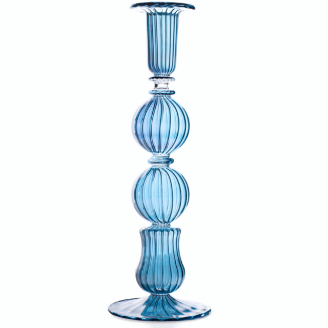 Ombo Glass Candlestick