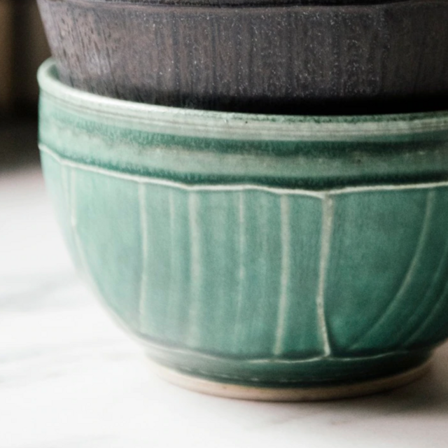 Small Classic Bowl in Pewabic Green