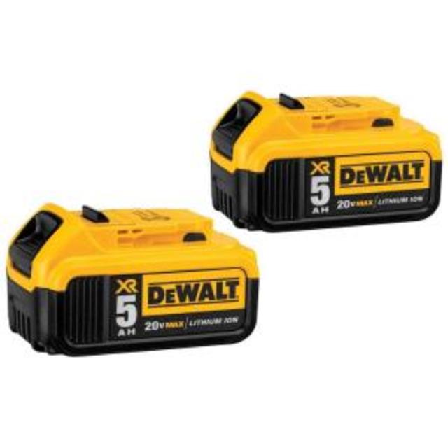 20-Volt Max Lithium-Ion Battery Pack (2-Pack)