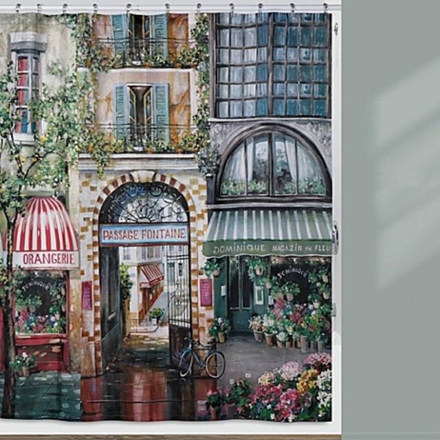 Creative Bath™ Rue Di Rivoli Resin 72-Inch x 72-Inch Shower Curtain