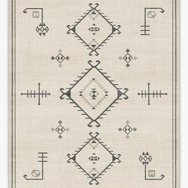 Damali Black & White Rug