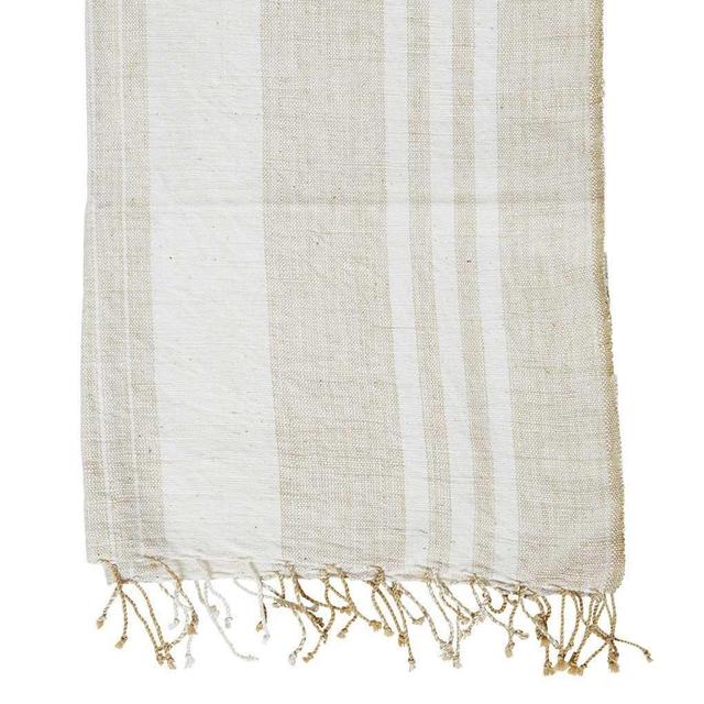 Striped Tablecloth - Natural